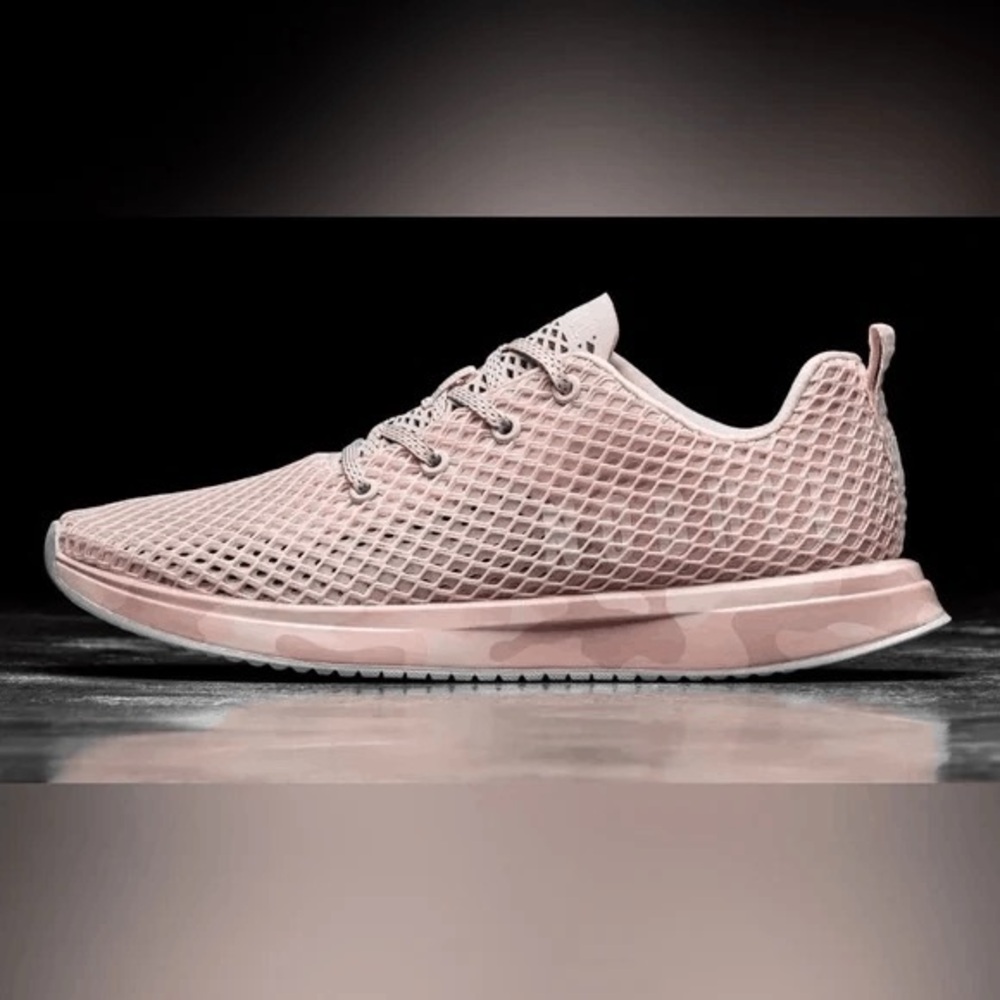 NoBull Camo Rose Mesh Runner Training Shoes Sz 8